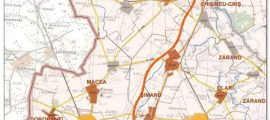 harta-drum-expres-Arad-Oradea