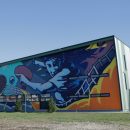 pictura murala Dumbravita