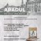 Afis Lansare de carte 21 august 2023 Aradul merge inainte
