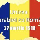 unire basarabia 27 martie