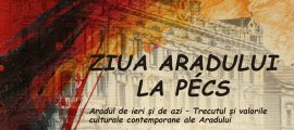Afis expozitie Ziua Aradului la Pecs