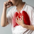 Man,Patients,With,Respiratory,Or,Lung,Diseases,,Bad,Air,,Dust,